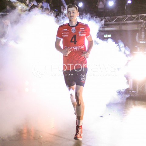  29.03.2015 BERLIN GERMANY<br />SIATKOWKA LIGA MISTRZOW MEN CEV VOLLEYBALL CHAMPIONS LEAGUE FINAL FOUR 2014/2015 - FINAL<br />MATCH ASSECO RESOVIA - ZENIT KAZAN<br />N/Z PIOTR NOWAKOWSKI PREZENTACJA ZAWODNIKOW<br /> 