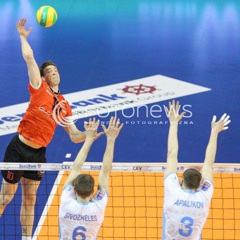  29.03.2015 BERLIN GERMANY<br />SIATKOWKA LIGA MISTRZOW MEN CEV VOLLEYBALL CHAMPIONS LEAGUE FINAL FOUR 2014/2015 - FINAL<br />MATCH ASSECO RESOVIA - ZENIT KAZAN<br />N/Z JOCHEN SCHOPS <br /> 