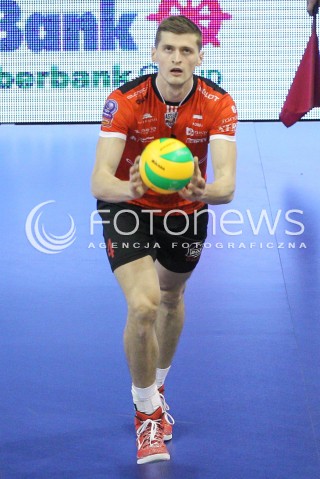 29.03.2015 BERLIN GERMANY<br />SIATKOWKA LIGA MISTRZOW MEN CEV VOLLEYBALL CHAMPIONS LEAGUE FINAL FOUR 2014/2015 - FINAL<br />MATCH ASSECO RESOVIA - ZENIT KAZAN<br />N/Z PIOTR NOWAKOWSKI SYLWETKA <br /> 
