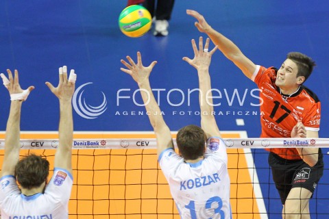  29.03.2015 BERLIN GERMANY<br />SIATKOWKA LIGA MISTRZOW MEN CEV VOLLEYBALL CHAMPIONS LEAGUE FINAL FOUR 2014/2015 - FINAL<br />MATCH ASSECO RESOVIA - ZENIT KAZAN<br />N/Z NIKOLAY PENCZEV ( PENCHEV ) <br /> 