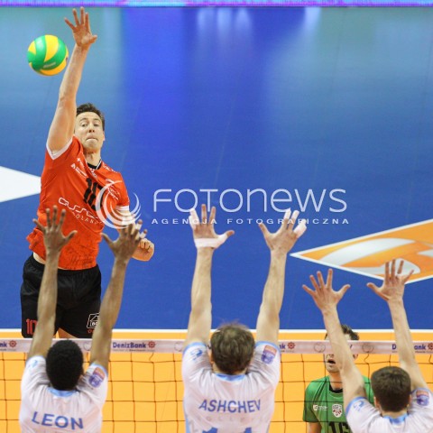  29.03.2015 BERLIN GERMANY<br />SIATKOWKA LIGA MISTRZOW MEN CEV VOLLEYBALL CHAMPIONS LEAGUE FINAL FOUR 2014/2015 - FINAL<br />MATCH ASSECO RESOVIA - ZENIT KAZAN<br />N/Z JOCHEN SCHOPS <br /> 
