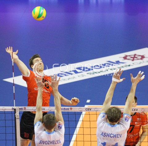  29.03.2015 BERLIN GERMANY<br />SIATKOWKA LIGA MISTRZOW MEN CEV VOLLEYBALL CHAMPIONS LEAGUE FINAL FOUR 2014/2015 - FINAL<br />MATCH ASSECO RESOVIA - ZENIT KAZAN<br />N/Z JOCHEN SCHOPS <br /> 