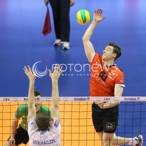  29.03.2015 BERLIN GERMANY<br />SIATKOWKA LIGA MISTRZOW MEN CEV VOLLEYBALL CHAMPIONS LEAGUE FINAL FOUR 2014/2015 - FINAL<br />MATCH ASSECO RESOVIA - ZENIT KAZAN<br />N/Z JOCHEN SCHOPS <br /> 