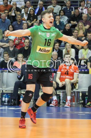  29.03.2015 BERLIN GERMANY<br />SIATKOWKA LIGA MISTRZOW MEN CEV VOLLEYBALL CHAMPIONS LEAGUE FINAL FOUR 2014/2015 - FINAL<br />MATCH ASSECO RESOVIA - ZENIT KAZAN<br />N/Z KRZYSZTOF IGNACZAK RADOSC EMOCJE SYLWETKA <br /> 