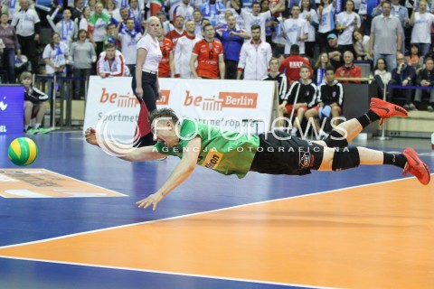  29.03.2015 BERLIN GERMANY<br />SIATKOWKA LIGA MISTRZOW MEN CEV VOLLEYBALL CHAMPIONS LEAGUE FINAL FOUR 2014/2015 - FINAL<br />MATCH ASSECO RESOVIA - ZENIT KAZAN<br />N/Z KRZYSZTOF IGNACZAK <br /> 