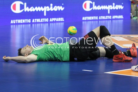  29.03.2015 BERLIN GERMANY<br />SIATKOWKA LIGA MISTRZOW MEN CEV VOLLEYBALL CHAMPIONS LEAGUE FINAL FOUR 2014/2015 - FINAL<br />MATCH ASSECO RESOVIA - ZENIT KAZAN<br />N/Z KRZYSZTOF IGNACZAK SMUTEK PORAZKA PRZEGRANA EMOCJE<br /> 