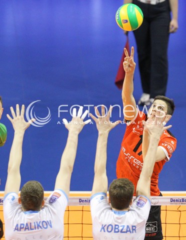  29.03.2015 BERLIN GERMANY<br />SIATKOWKA LIGA MISTRZOW MEN CEV VOLLEYBALL CHAMPIONS LEAGUE FINAL FOUR 2014/2015 - FINAL<br />MATCH ASSECO RESOVIA - ZENIT KAZAN<br />N/Z NIKOLAY PENCHEV ( PENCZEV )<br /> 