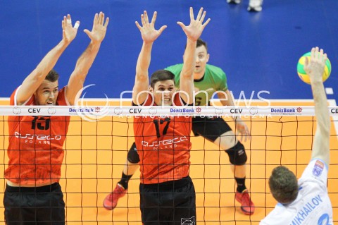  29.03.2015 BERLIN GERMANY<br />SIATKOWKA LIGA MISTRZOW MEN CEV VOLLEYBALL CHAMPIONS LEAGUE FINAL FOUR 2014/2015 - FINAL<br />MATCH ASSECO RESOVIA - ZENIT KAZAN<br />N/Z RUSSELL HOLMES NIKOLAY PENCHEV ( PENCZEV ) <br /> 