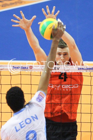  29.03.2015 BERLIN GERMANY<br />SIATKOWKA LIGA MISTRZOW MEN CEV VOLLEYBALL CHAMPIONS LEAGUE FINAL FOUR 2014/2015 - FINAL<br />MATCH ASSECO RESOVIA - ZENIT KAZAN<br />N/Z PIOTR NOWAKOWSKI WILFREDO LEON<br /> 
