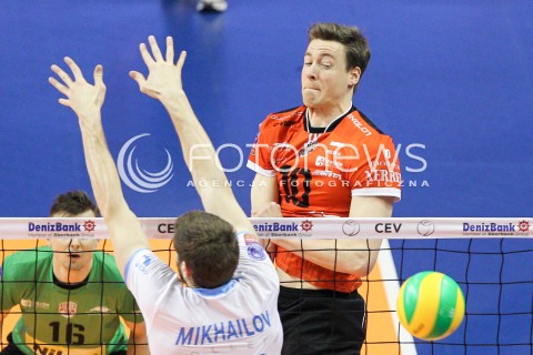  29.03.2015 BERLIN GERMANY<br />SIATKOWKA LIGA MISTRZOW MEN CEV VOLLEYBALL CHAMPIONS LEAGUE FINAL FOUR 2014/2015 - FINAL<br />MATCH ASSECO RESOVIA - ZENIT KAZAN<br />N/Z JOCHEN SCHOPS<br /> 