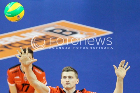  29.03.2015 BERLIN GERMANY<br />SIATKOWKA LIGA MISTRZOW MEN CEV VOLLEYBALL CHAMPIONS LEAGUE FINAL FOUR 2014/2015 - FINAL<br />MATCH ASSECO RESOVIA - ZENIT KAZAN<br />N/Z PIOTR NOWAKOWSKI<br /> 