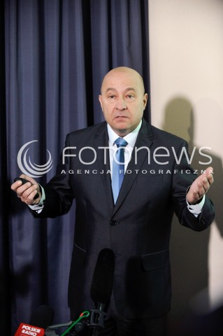  07.04.2015 WARSZAWA <br />KONFERENCJA KAZIMIERZA GRENIA W WARSZAWIE W SPRAWIE AFERY BILETOWEJ<br />N/Z KAZIMIERZ GREN<br /> 