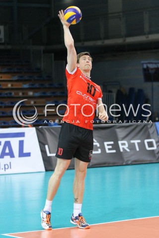  11.04.2015 RZESZOW <br />SIATKOWKA MEN VOLLEYBALL SEASON 2014/2015 <br />MECZ SPARINGOWY<br />ASSECO RESOVIA RZESZOW - VFB FRIEDRICHSHAFEN<br />N/Z JOCHEN SCHOPS SYLWETKA <br /> 