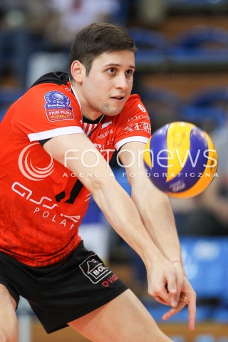  11.04.2015 RZESZOW <br />SIATKOWKA MEN VOLLEYBALL SEASON 2014/2015 <br />MECZ SPARINGOWY<br />ASSECO RESOVIA RZESZOW - VFB FRIEDRICHSHAFEN<br />N/Z NIKOLAY PENCHEV ( PENCZEV ) SYLWETKA<br /> 
