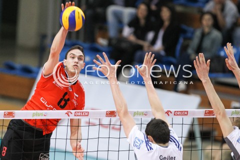  11.04.2015 RZESZOW <br />SIATKOWKA MEN VOLLEYBALL SEASON 2014/2015 <br />MECZ SPARINGOWY<br />ASSECO RESOVIA RZESZOW - VFB FRIEDRICHSHAFEN<br />N/Z MARKO IVOVIC<br /> 