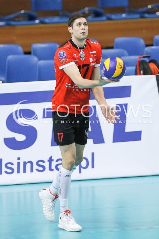  11.04.2015 RZESZOW <br />SIATKOWKA MEN VOLLEYBALL SEASON 2014/2015 <br />MECZ SPARINGOWY<br />ASSECO RESOVIA RZESZOW - VFB FRIEDRICHSHAFEN<br />N/Z NIKOLAY PENCHEV PENCZEV SYLWETKA <br /> 