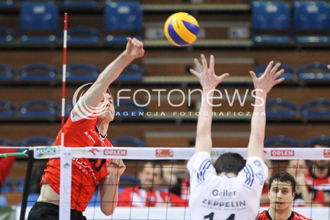  11.04.2015 RZESZOW <br />SIATKOWKA MEN VOLLEYBALL SEASON 2014/2015 <br />MECZ SPARINGOWY<br />ASSECO RESOVIA RZESZOW - VFB FRIEDRICHSHAFEN<br />N/Z JOCHEN SCHOPS<br /> 