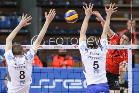  11.04.2015 RZESZOW <br />SIATKOWKA MEN VOLLEYBALL SEASON 2014/2015 <br />MECZ SPARINGOWY<br />ASSECO RESOVIA RZESZOW - VFB FRIEDRICHSHAFEN<br />N/Z NIKOLAY PENCHEV PENCZEV<br /> 