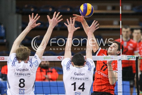  11.04.2015 RZESZOW <br />SIATKOWKA MEN VOLLEYBALL SEASON 2014/2015 <br />MECZ SPARINGOWY<br />ASSECO RESOVIA RZESZOW - VFB FRIEDRICHSHAFEN<br />N/Z NIKOLAY PENCHEV PENCZEV<br /> 