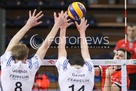  11.04.2015 RZESZOW <br />SIATKOWKA MEN VOLLEYBALL SEASON 2014/2015 <br />MECZ SPARINGOWY<br />ASSECO RESOVIA RZESZOW - VFB FRIEDRICHSHAFEN<br />N/Z NIKOLAY PENCHEV PENCZEV<br /> 