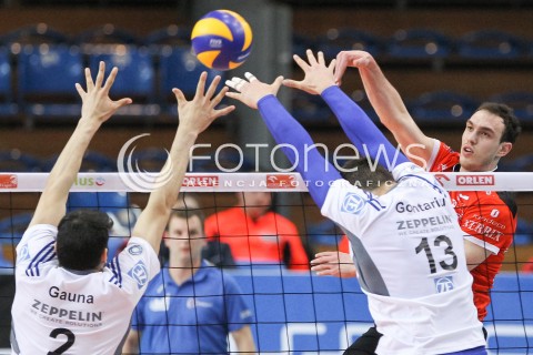  11.04.2015 RZESZOW <br />SIATKOWKA MEN VOLLEYBALL SEASON 2014/2015 <br />MECZ SPARINGOWY<br />ASSECO RESOVIA RZESZOW - VFB FRIEDRICHSHAFEN<br />N/Z MARKO IVOVIC<br /> 
