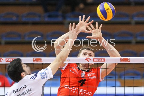  11.04.2015 RZESZOW <br />SIATKOWKA MEN VOLLEYBALL SEASON 2014/2015 <br />MECZ SPARINGOWY<br />ASSECO RESOVIA RZESZOW - VFB FRIEDRICHSHAFEN<br />N/Z PIOTR NOWAKOWSKI<br /> 