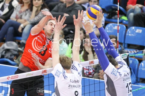  11.04.2015 RZESZOW <br />SIATKOWKA MEN VOLLEYBALL SEASON 2014/2015 <br />MECZ SPARINGOWY<br />ASSECO RESOVIA RZESZOW - VFB FRIEDRICHSHAFEN<br />N/Z MARKO IVOVIC<br /> 