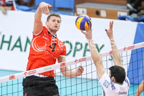  11.04.2015 RZESZOW <br />SIATKOWKA MEN VOLLEYBALL SEASON 2014/2015 <br />MECZ SPARINGOWY<br />ASSECO RESOVIA RZESZOW - VFB FRIEDRICHSHAFEN<br />N/Z PIOTR NOWAKOWSKI<br /> 