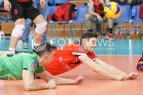  11.04.2015 RZESZOW <br />SIATKOWKA MEN VOLLEYBALL SEASON 2014/2015 <br />MECZ SPARINGOWY<br />ASSECO RESOVIA RZESZOW - VFB FRIEDRICHSHAFEN<br />N/Z NIKOLAY PENCHEV PENCZEV KRZYSZTOF IGNACZAK<br /> 