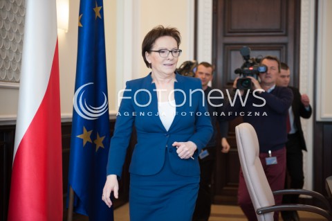 Posiedzenie Rady Ministrów w Warszawie