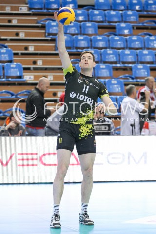  15.04.2015 RZESZOW<br />SIATKOWKA PLUSLIGA 2014/2015 MEN VOLLEYBALL POLAND POLISH PLUS LIGA LEAGUE SEASON 2014/2015 - FINAL 1. MECZ<br />MECZ ASSECO RESOVIA - LOTOS TREFL GDANSK<br />N/Z MURPHY TROY SYLWETKA <br /> 