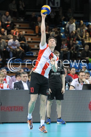  15.04.2015 RZESZOW<br />SIATKOWKA PLUSLIGA 2014/2015 MEN VOLLEYBALL POLAND POLISH PLUS LIGA LEAGUE SEASON 2014/2015 - FINAL 1. MECZ<br />MECZ ASSECO RESOVIA - LOTOS TREFL GDANSK<br />N/Z JOCHEN SCHOPS SYLWETKA <br /> 