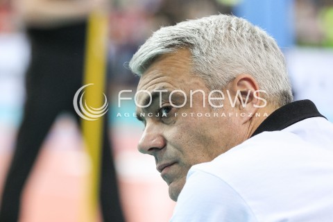  15.04.2015 RZESZOW<br />SIATKOWKA PLUSLIGA 2014/2015 MEN VOLLEYBALL POLAND POLISH PLUS LIGA LEAGUE SEASON 2014/2015 - FINAL 1. MECZ<br />MECZ ASSECO RESOVIA - LOTOS TREFL GDANSK<br />N/Z ANDREA ANASTASI - I TRENER ( HEAD COACH ) <br /> 