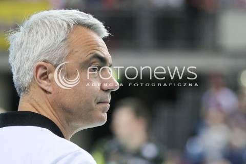  15.04.2015 RZESZOW<br />SIATKOWKA PLUSLIGA 2014/2015 MEN VOLLEYBALL POLAND POLISH PLUS LIGA LEAGUE SEASON 2014/2015 - FINAL 1. MECZ<br />MECZ ASSECO RESOVIA - LOTOS TREFL GDANSK<br />N/Z ANDREA ANASTASI - I TRENER ( HEAD COACH ) <br /> 