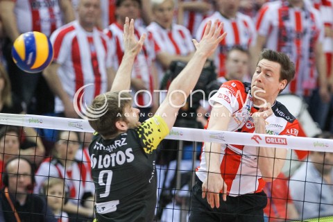  15.04.2015 RZESZOW<br />SIATKOWKA PLUSLIGA 2014/2015 MEN VOLLEYBALL POLAND POLISH PLUS LIGA LEAGUE SEASON 2014/2015 - FINAL 1. MECZ<br />MECZ ASSECO RESOVIA - LOTOS TREFL GDANSK<br />N/Z JOCHEN SCHOPS <br /> 