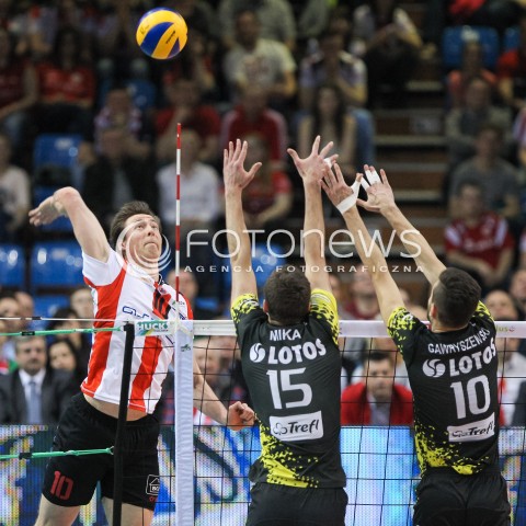 15.04.2015 RZESZOW<br />SIATKOWKA PLUSLIGA 2014/2015 MEN VOLLEYBALL POLAND POLISH PLUS LIGA LEAGUE SEASON 2014/2015 - FINAL 1. MECZ<br />MECZ ASSECO RESOVIA - LOTOS TREFL GDANSK<br />N/Z JOCHEN SCHOPS <br /> 