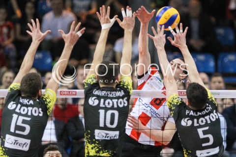  15.04.2015 RZESZOW<br />SIATKOWKA PLUSLIGA 2014/2015 MEN VOLLEYBALL POLAND POLISH PLUS LIGA LEAGUE SEASON 2014/2015 - FINAL 1. MECZ<br />MECZ ASSECO RESOVIA - LOTOS TREFL GDANSK<br />N/Z MARKO IVOVIC <br /> 