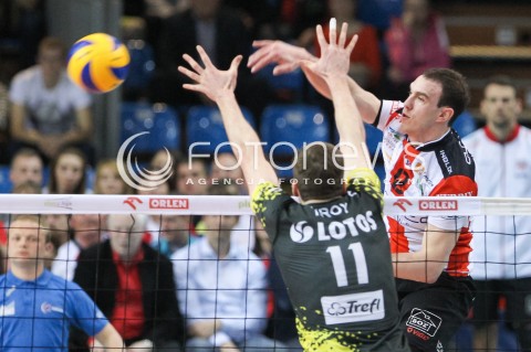  15.04.2015 RZESZOW<br />SIATKOWKA PLUSLIGA 2014/2015 MEN VOLLEYBALL POLAND POLISH PLUS LIGA LEAGUE SEASON 2014/2015 - FINAL 1. MECZ<br />MECZ ASSECO RESOVIA - LOTOS TREFL GDANSK<br />N/Z MARKO IVOVIC <br /> 