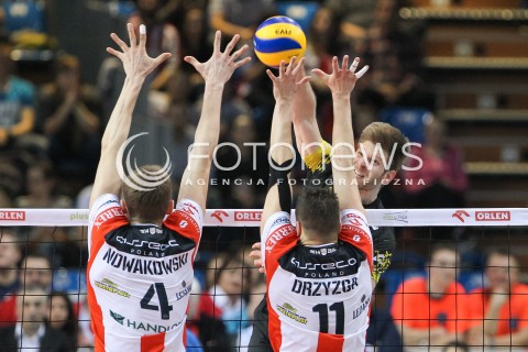  15.04.2015 RZESZOW<br />SIATKOWKA PLUSLIGA 2014/2015 MEN VOLLEYBALL POLAND POLISH PLUS LIGA LEAGUE SEASON 2014/2015 - FINAL 1. MECZ<br />MECZ ASSECO RESOVIA - LOTOS TREFL GDANSK<br />N/Z SEBASTIAN SCHWARZ <br /> 