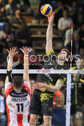  15.04.2015 RZESZOW<br />SIATKOWKA PLUSLIGA 2014/2015 MEN VOLLEYBALL POLAND POLISH PLUS LIGA LEAGUE SEASON 2014/2015 - FINAL 1. MECZ<br />MECZ ASSECO RESOVIA - LOTOS TREFL GDANSK<br />N/Z SEBASTIAN SCHWARZ <br /> 