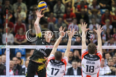  15.04.2015 RZESZOW<br />SIATKOWKA PLUSLIGA 2014/2015 MEN VOLLEYBALL POLAND POLISH PLUS LIGA LEAGUE SEASON 2014/2015 - FINAL 1. MECZ<br />MECZ ASSECO RESOVIA - LOTOS TREFL GDANSK<br />N/Z MURPHY TROY <br /> 