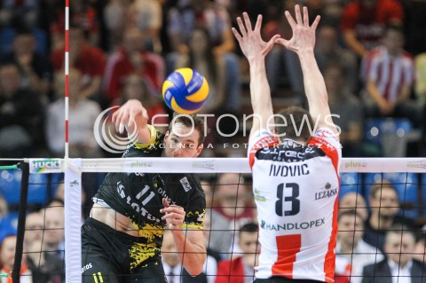  15.04.2015 RZESZOW<br />SIATKOWKA PLUSLIGA 2014/2015 MEN VOLLEYBALL POLAND POLISH PLUS LIGA LEAGUE SEASON 2014/2015 - FINAL 1. MECZ<br />MECZ ASSECO RESOVIA - LOTOS TREFL GDANSK<br />N/Z MURPHY TROY <br /> 