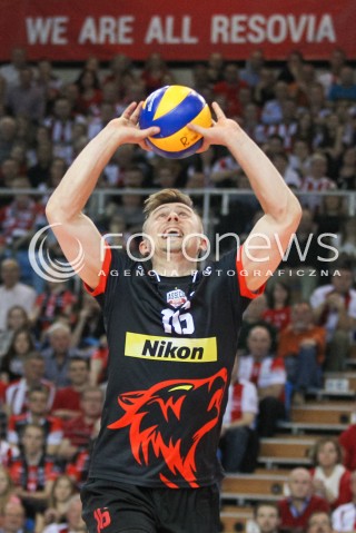  15.04.2015 RZESZOW<br />SIATKOWKA PLUSLIGA 2014/2015 MEN VOLLEYBALL POLAND POLISH PLUS LIGA LEAGUE SEASON 2014/2015 - FINAL 1. MECZ<br />MECZ ASSECO RESOVIA - LOTOS TREFL GDANSK<br />N/Z KRZYSZTOF IGNACZAK <br /> 