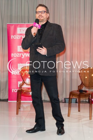  15.04.2015 WARSZAWA <br />DRUGIE URODZINY TVP ROZRYWKA<br />N/Z TOMASZ RACZEK<br /> 