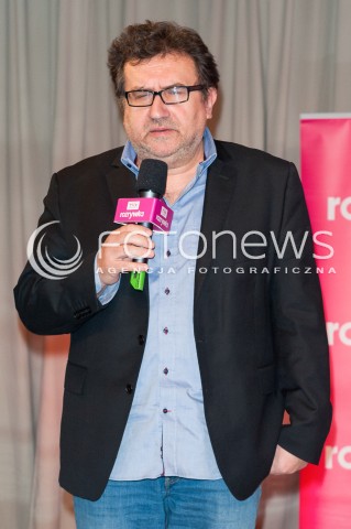  15.04.2015 WARSZAWA <br />DRUGIE URODZINY TVP ROZRYWKA<br />N/Z DYREKTOR TVP 2 JERZY KAPUSCINSKI<br /> 