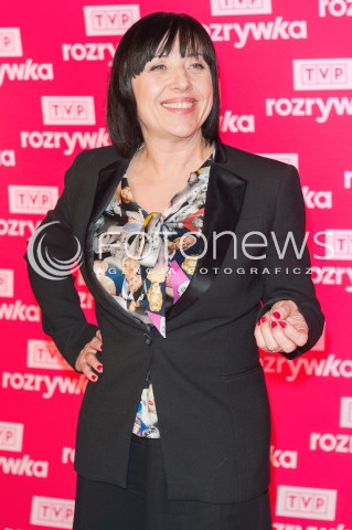  15.04.2015 WARSZAWA <br />DRUGIE URODZINY TVP ROZRYWKA<br />N/Z HANNA SLESZYNSKA<br /> 