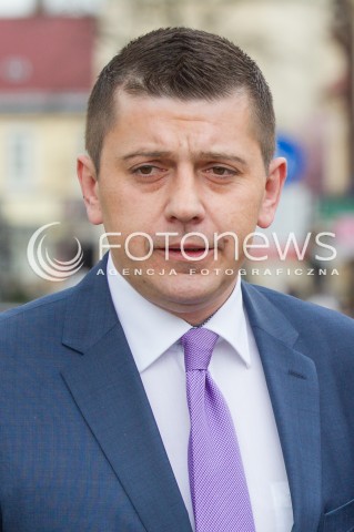  16.04.2015 RZESZOW<br />WIZYTA PRZEWODNICZACEGO SLD LESZKA MILLERA NA PODKARPACIU<br />N/Z POSEL TOMASZ KAMINSKI<br /> 