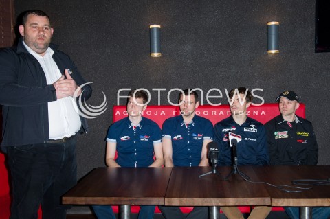  16.04.2014 WARSZAWA<br />
KONFERENCJA DRIFT MASTERS 2015<br />
N/Z DYREKTOR ZAWODOW TOMASZ CHWASTEK PIOTR WIECEK DAWID KARKOSIK JAKUB PRZYGONSKI PAWEL TRELA<br />
 