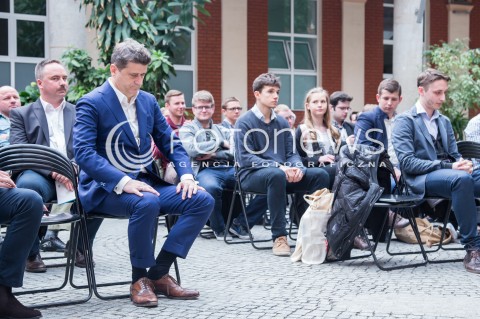  17.04.2015 LODZ<br />
SPOTKANIE JANUSZA PALIKOTA ZE STUDENTAMI W LODZKIEJ AKADEMII HUMANISTYCZNO-EKONOMICZNEJ<br />
N/Z JANUSZ PALIKOT <br />
 