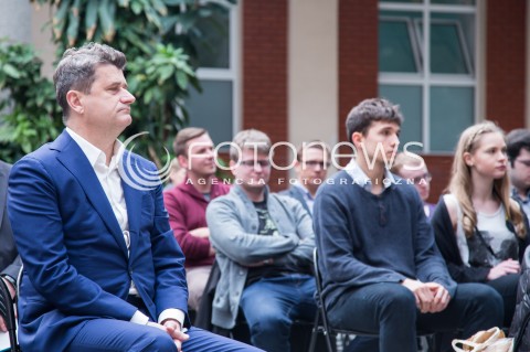  17.04.2015 LODZ<br />
SPOTKANIE JANUSZA PALIKOTA ZE STUDENTAMI W LODZKIEJ AKADEMII HUMANISTYCZNO-EKONOMICZNEJ<br />
N/Z JANUSZ PALIKOT <br />
 